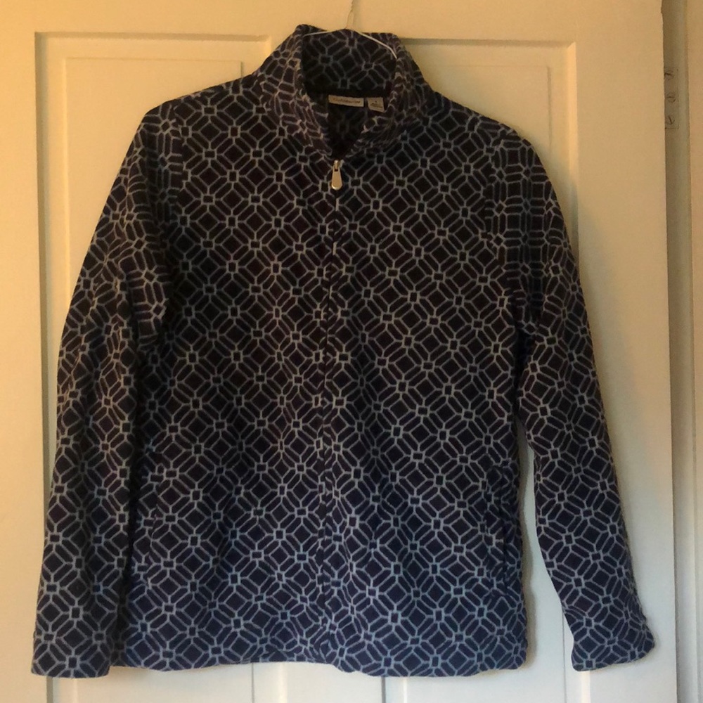 Croft&Borrow fleece zip up coat